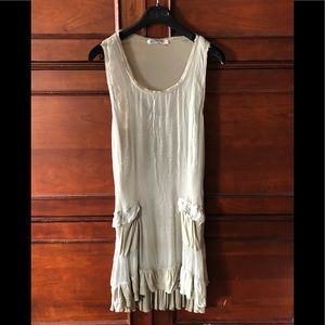 Flirty, sassy and sexy. Monoreno Silk Dress.